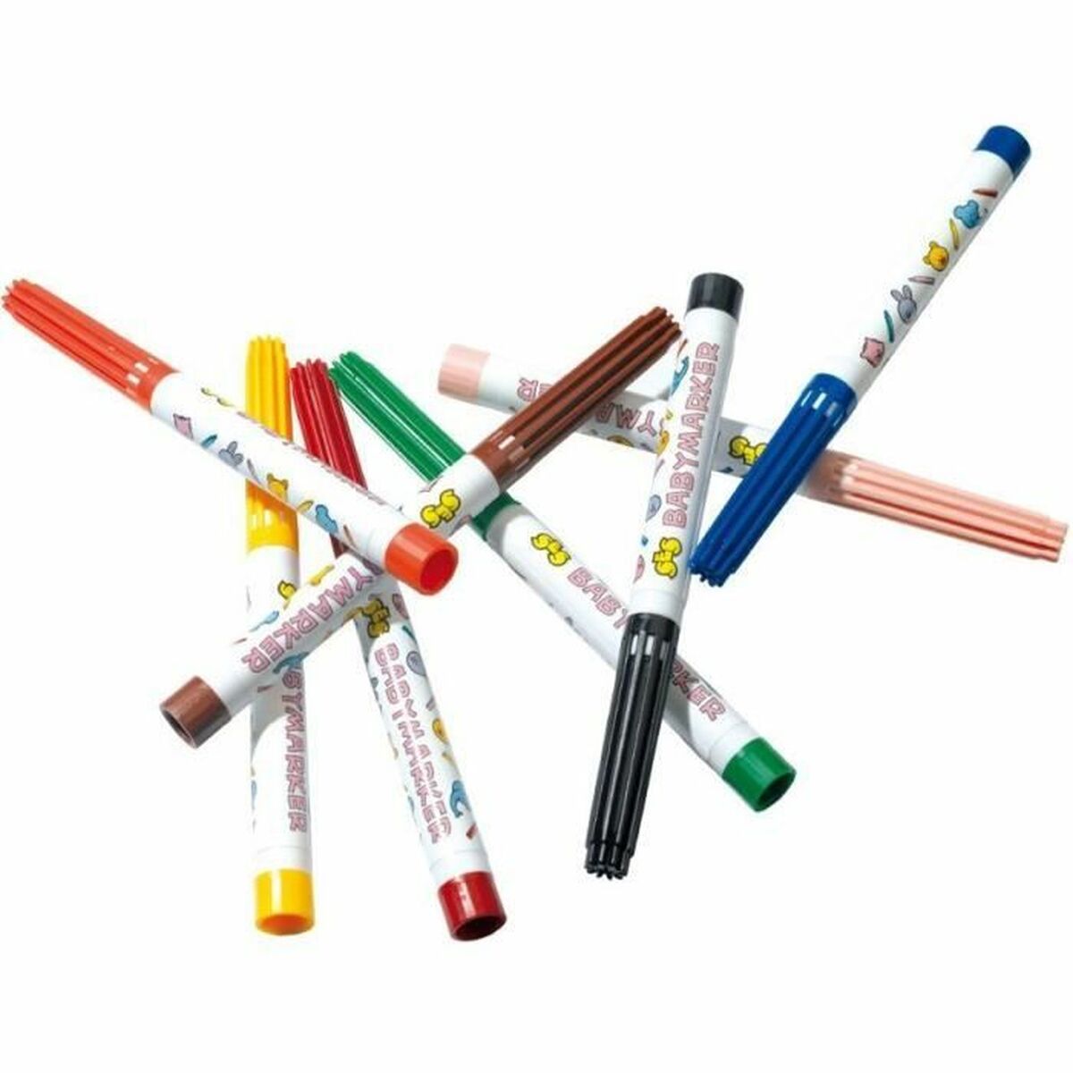Set di Pennarelli babies SES Creative SOPHIE LA GIRAFE Multicolore